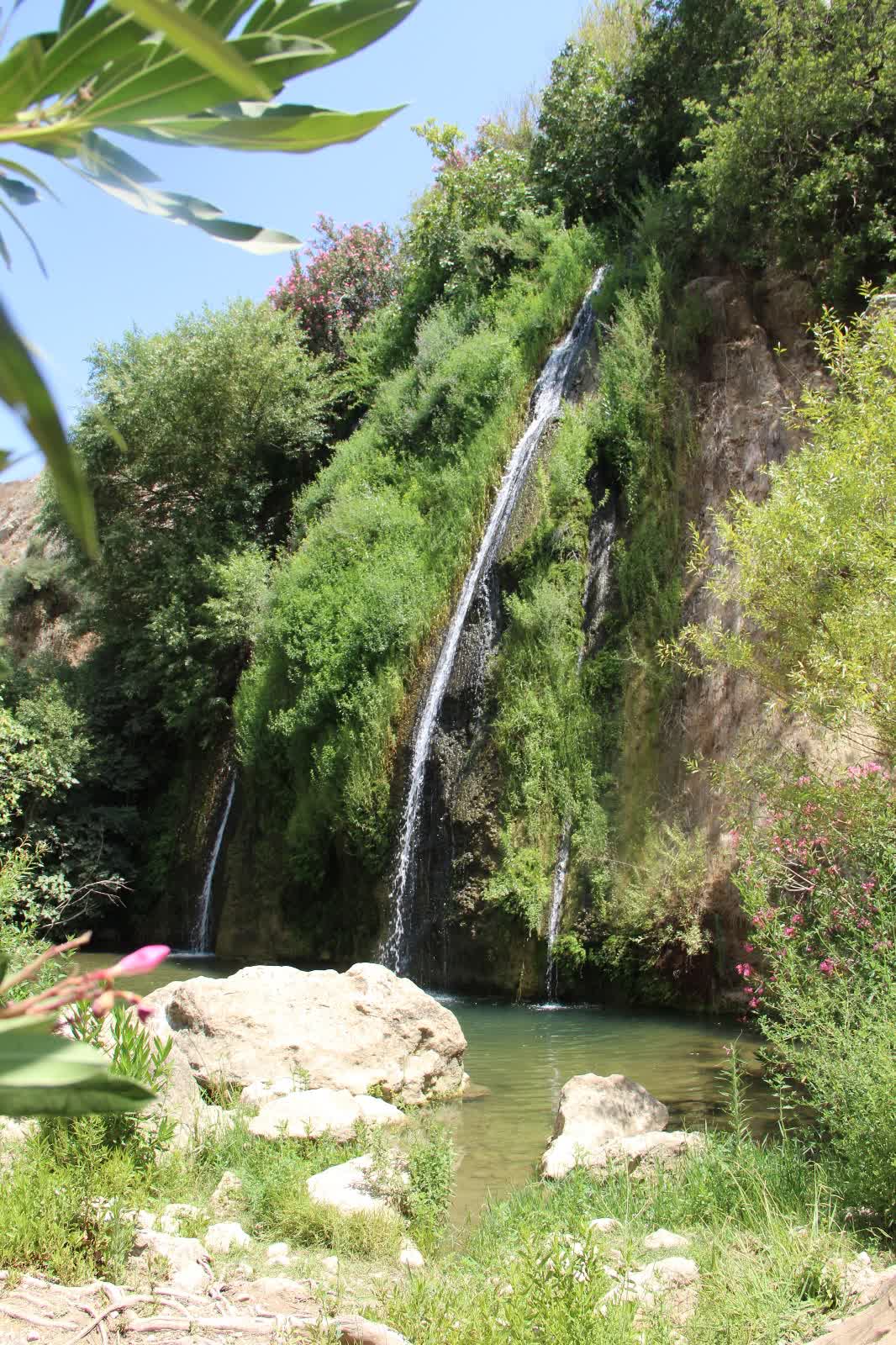 Cascading Waterfall Natural Landscape